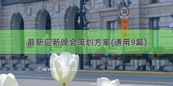 最新迎新晚会策划方案(通用9篇)