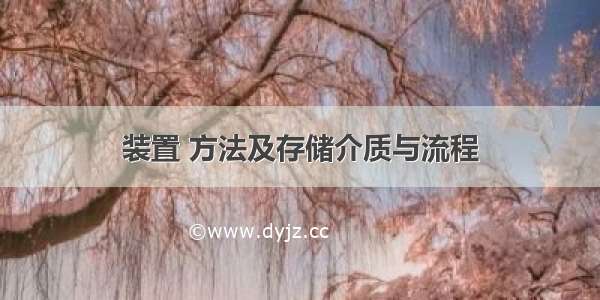 装置 方法及存储介质与流程