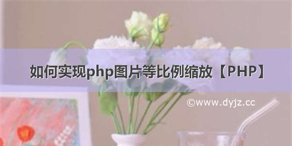 如何实现php图片等比例缩放【PHP】