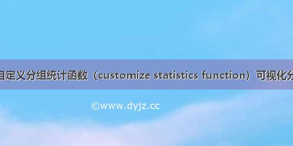 R语言编写自定义分组统计函数（customize statistics function）可视化分组箱图并在