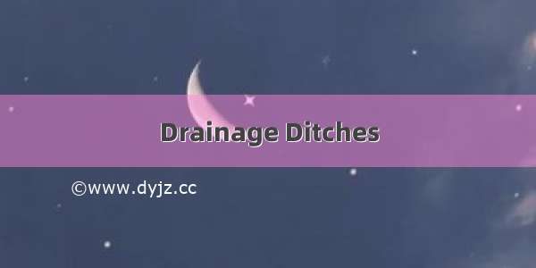 Drainage Ditches