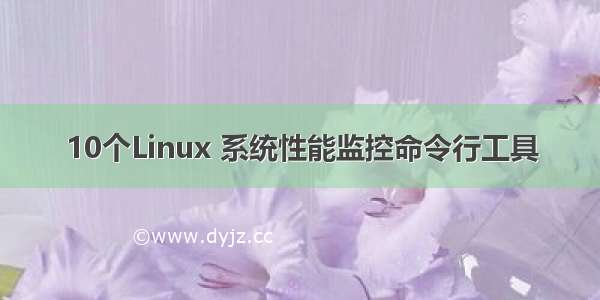 10个Linux 系统性能监控命令行工具