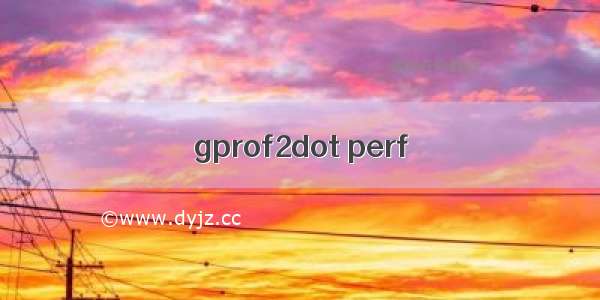 gprof2dot perf