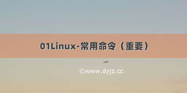 01Linux-常用命令（重要）