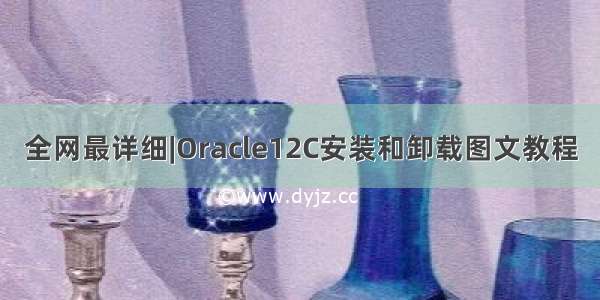 全网最详细|Oracle12C安装和卸载图文教程