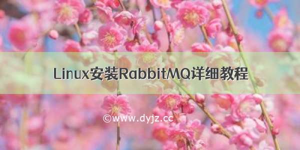 Linux安装RabbitMQ详细教程