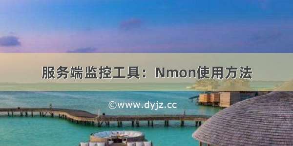 服务端监控工具：Nmon使用方法