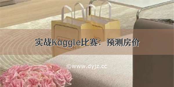 实战Kaggle比赛：预测房价