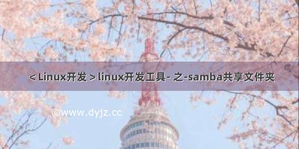 ＜Linux开发＞linux开发工具- 之-samba共享文件夹