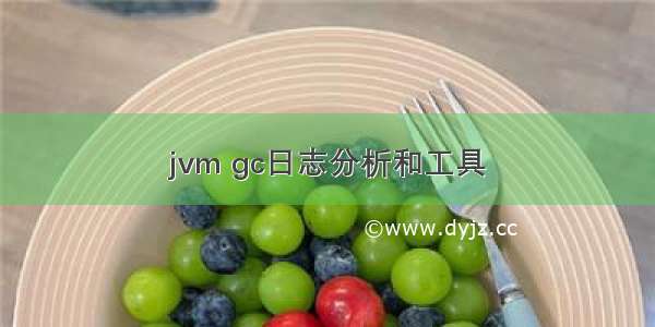 jvm gc日志分析和工具