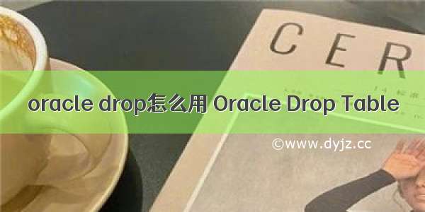 oracle drop怎么用 Oracle Drop Table