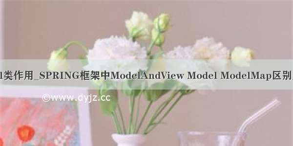 java model类作用_SPRING框架中ModelAndView Model ModelMap区别及详细分析