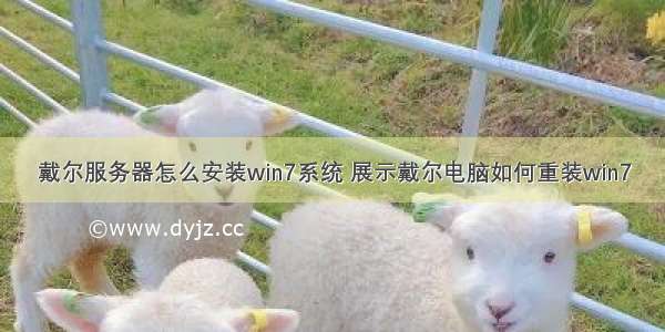 戴尔服务器怎么安装win7系统 展示戴尔电脑如何重装win7