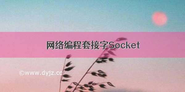 网络编程套接字Socket