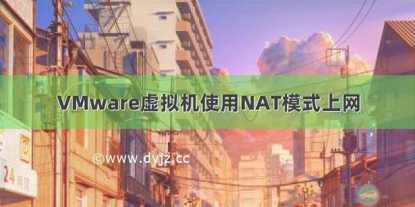 VMware虚拟机使用NAT模式上网