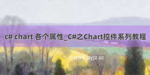 c# chart 各个属性_C#之Chart控件系列教程