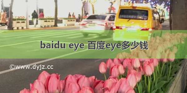 baidu eye 百度eye多少钱