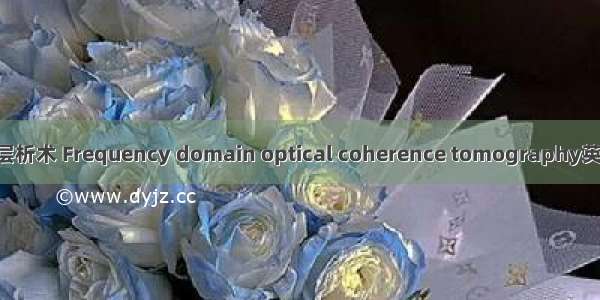 频率域光学相干层析术 Frequency domain optical coherence tomography英语短句 例句大全