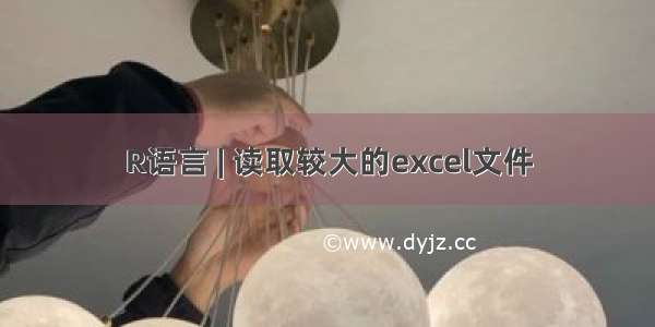 R语言 | 读取较大的excel文件