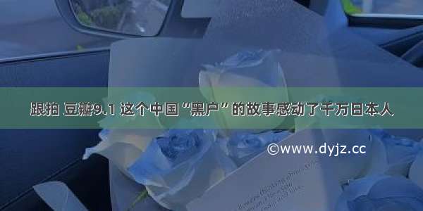 跟拍 豆瓣9.1 这个中国“黑户”的故事感动了千万日本人